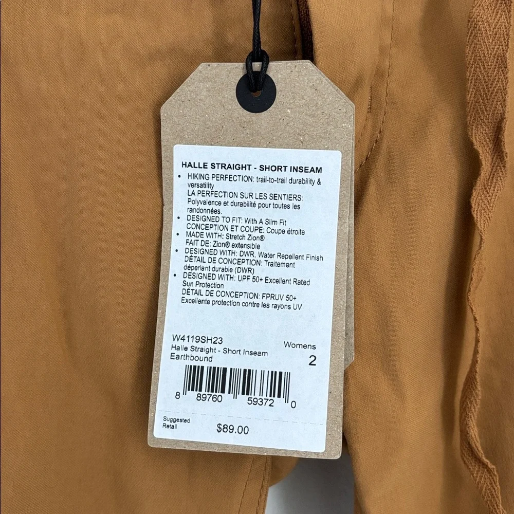 NWT Prana Halle Straight women’s pants - short inseam - Picture 10 of 10